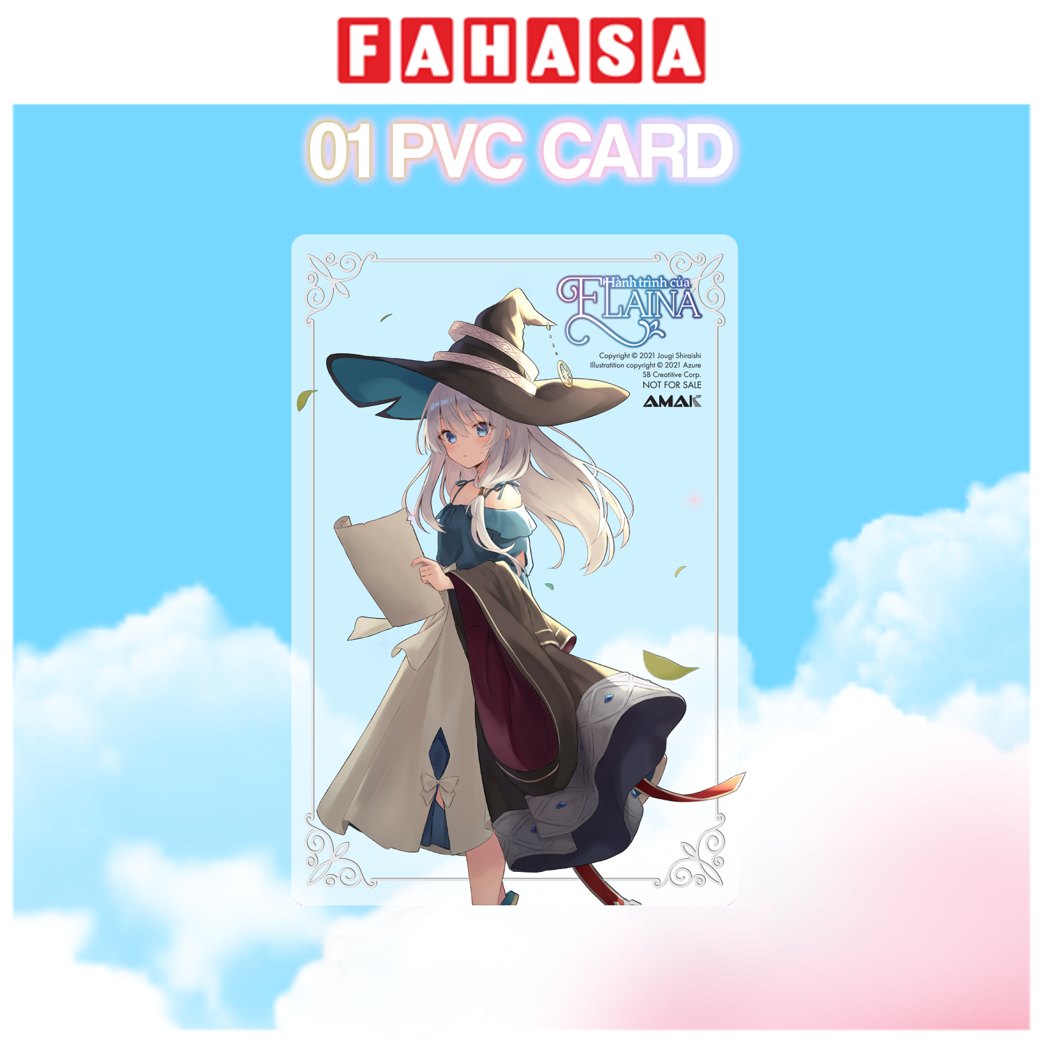 Sách - [Light Novel]Hành Trình Của Elaina - Tập 17 - Tặng Kèm Bookmark PVC Card + Set 4 Card Bo Góc