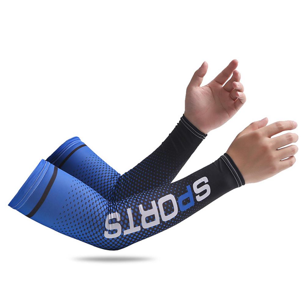1 cặp tay áo thể thao nén tay áo Bi rổ Bi -Bycle ARM Mùa hè chạy UV Sun Protection Bóng chuyền bóng chuyền bóng chuyền Color: CP