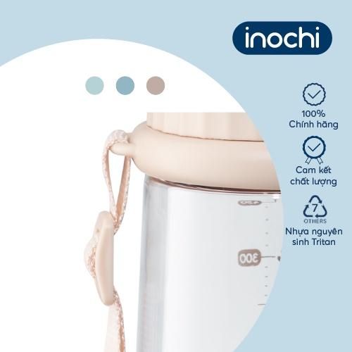 Bình nước trẻ em Inochi - Goki Rudy 450ml màu Xanh nhạt/Xanh bạc hà/Hồng nhạt