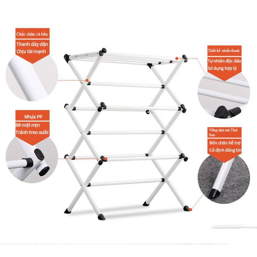 COAT RACK GRACE Giá treo gấp, Giá phơi Thiết kế sáng tạo - Sky