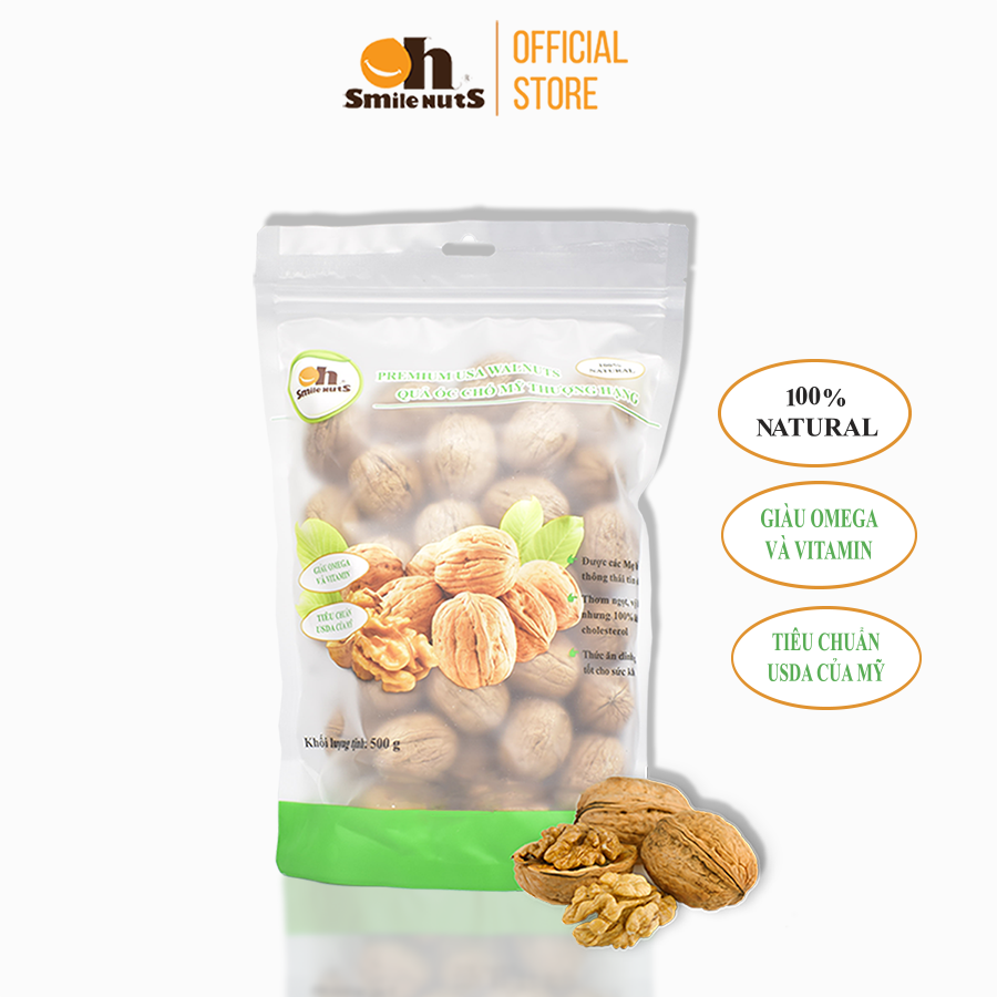 Quả Óc Chó Mỹ Hartley Túi 500g