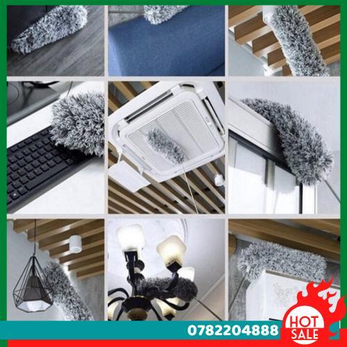 Chổi Kéo Dài 252Cm Phất Trần Lau Bụi Đa Năng Có Cán Điều Chỉnh Độ Dài Và Xoay 360 Độ Đa Năng - CH Hương Thị Miễn Phí Vận Chuyển