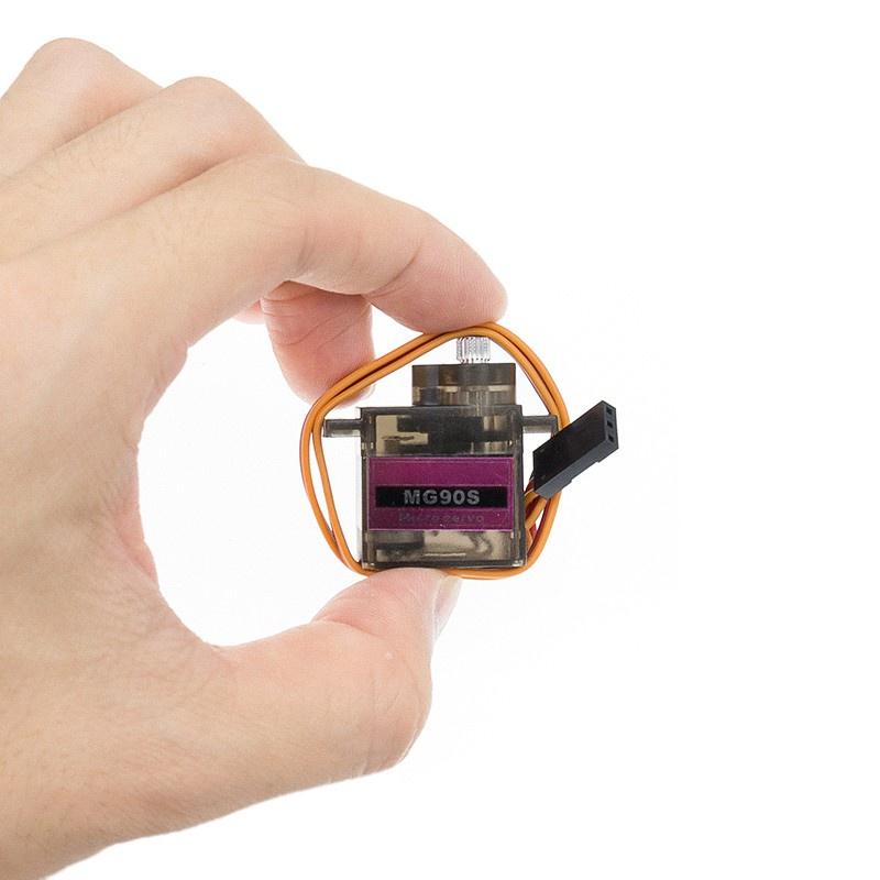 Động Cơ RC Servo MG90S 360° - Nhông Full Kim Loại # linh kiện điện tử