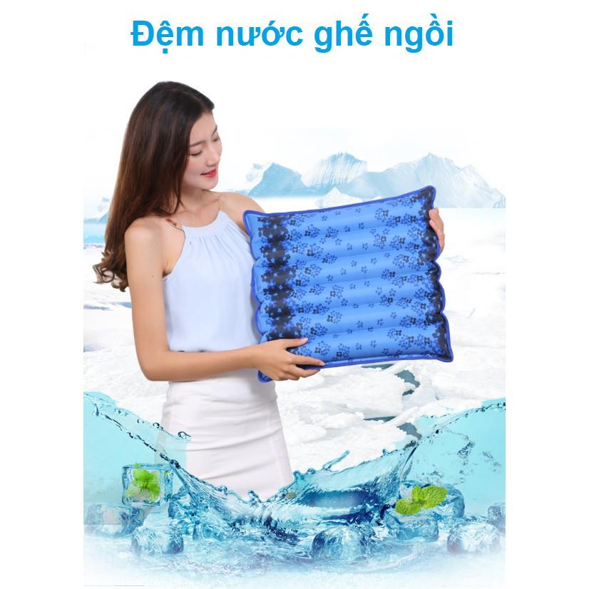 Bộ 2 Tựa Ngồi Làm Mát Cold Ice Pillow (45x45cm) kèm gói tinh thể lạnh - Home and Garden