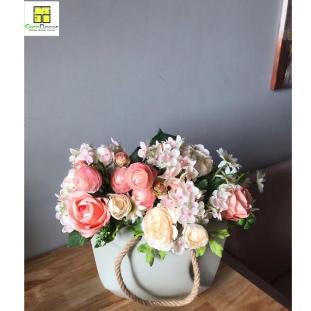 Hoa mao lương giả hoa lụa đẹp cao cấp