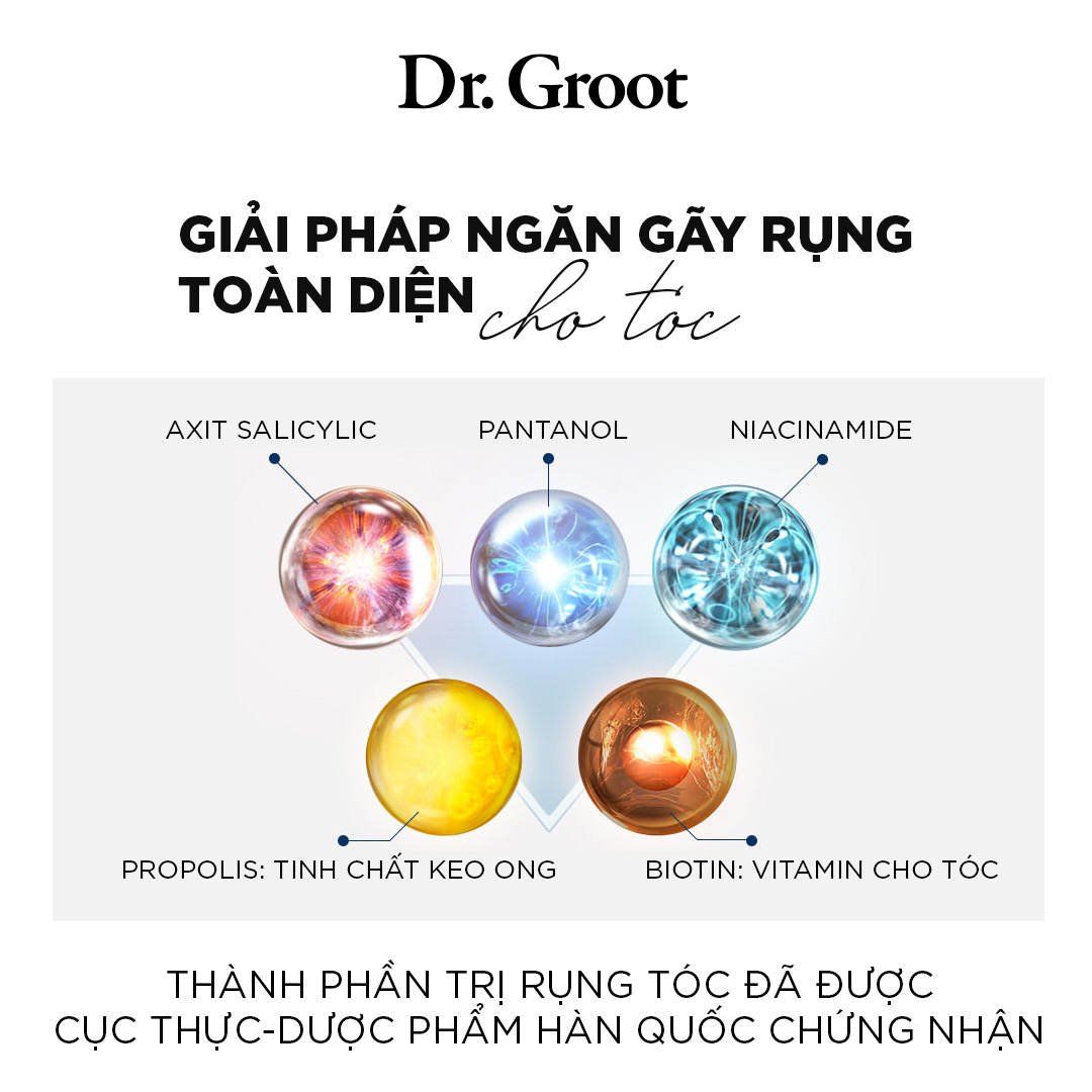 Dầu gội chăm sóc da đầu và ngăn tóc gãy rụng REEN DR. GROOT ADDICT SHAMPOO PEONY ROUGE SCENT 385 ml