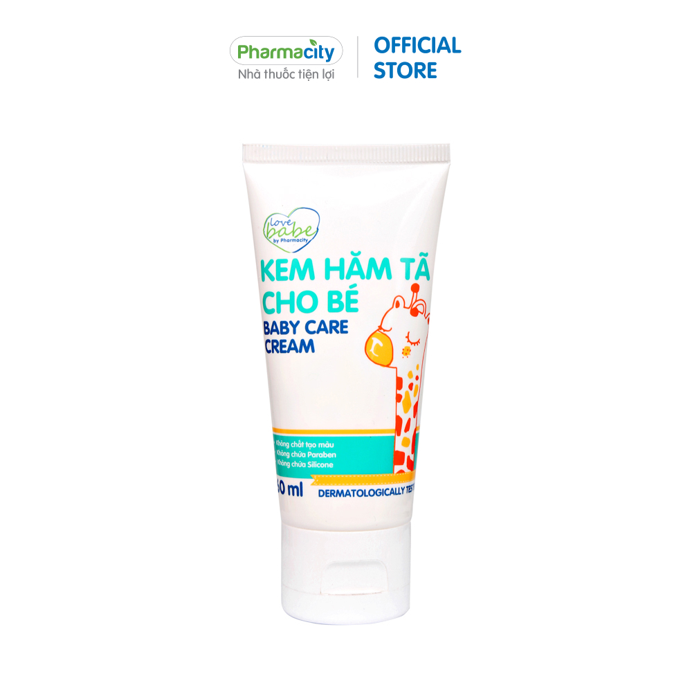 Kem chống hăm tã cho bé Pharmacity Love Babe (60ml)