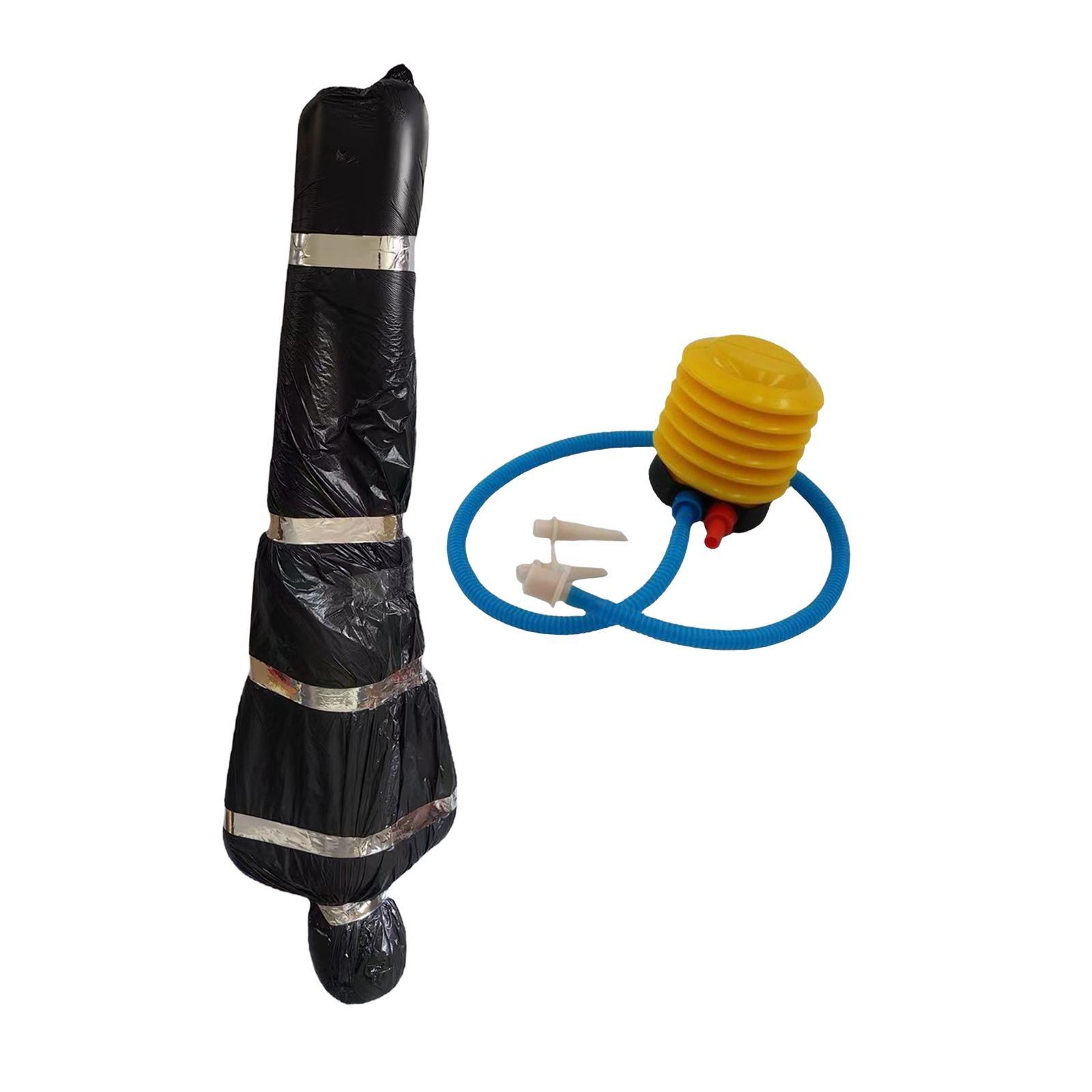 Halloween Decorations Dead Victim Props, Scary Fake Corpse in Bag Halloween Outdoor Prop Creepy Haunted House Decor