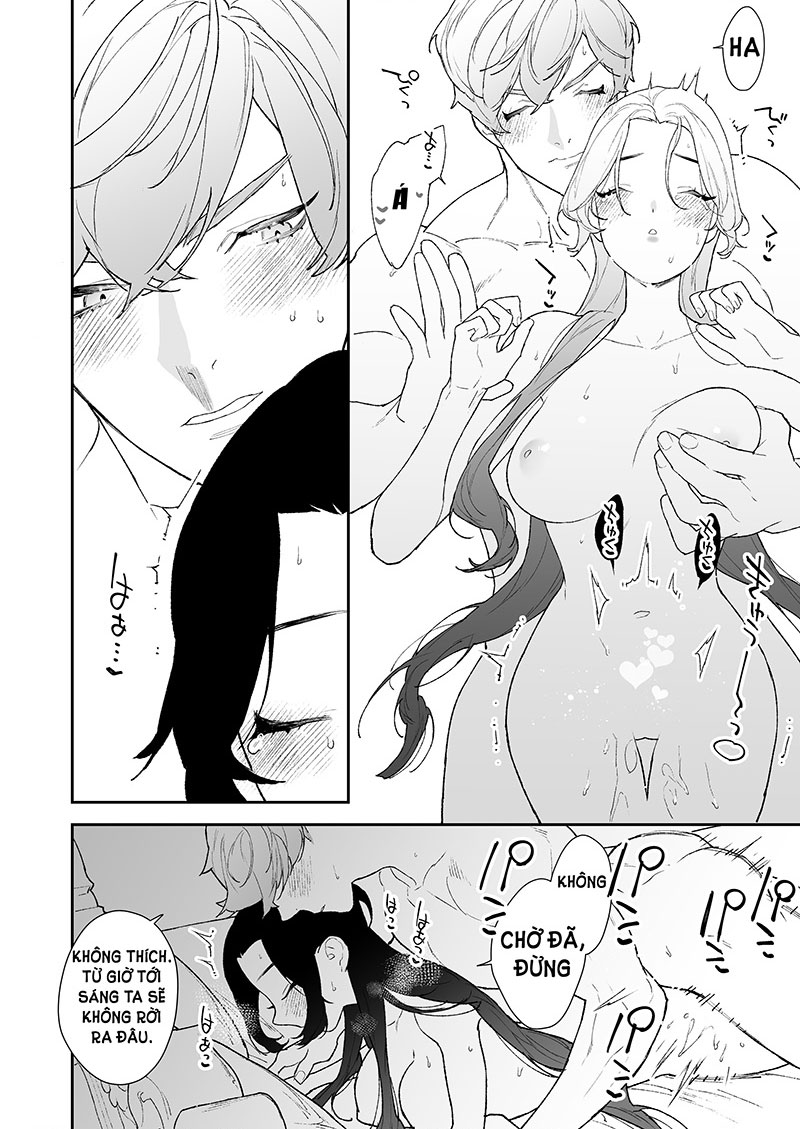 [21+] thánh nữ không thể khước từ tình yêu cháy bỏng của chàng hiệp sĩ trẻ tuổi chapter 3.1 10