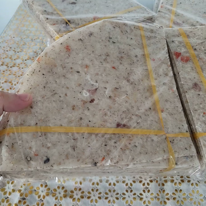 Đặc Sản Nha Trang - Bánh Tráng Dừa Nướng Đậm Đặc Nước Cốt Dừa Seavy Gói 850G Gồm 16 Cái