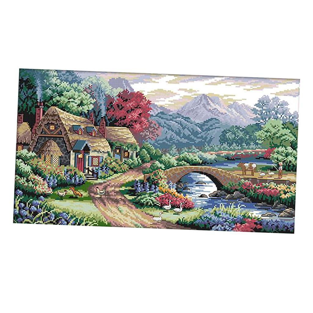 3PCS Bear DIY 5D Embroidery Cross Stitch Home Decor Craft