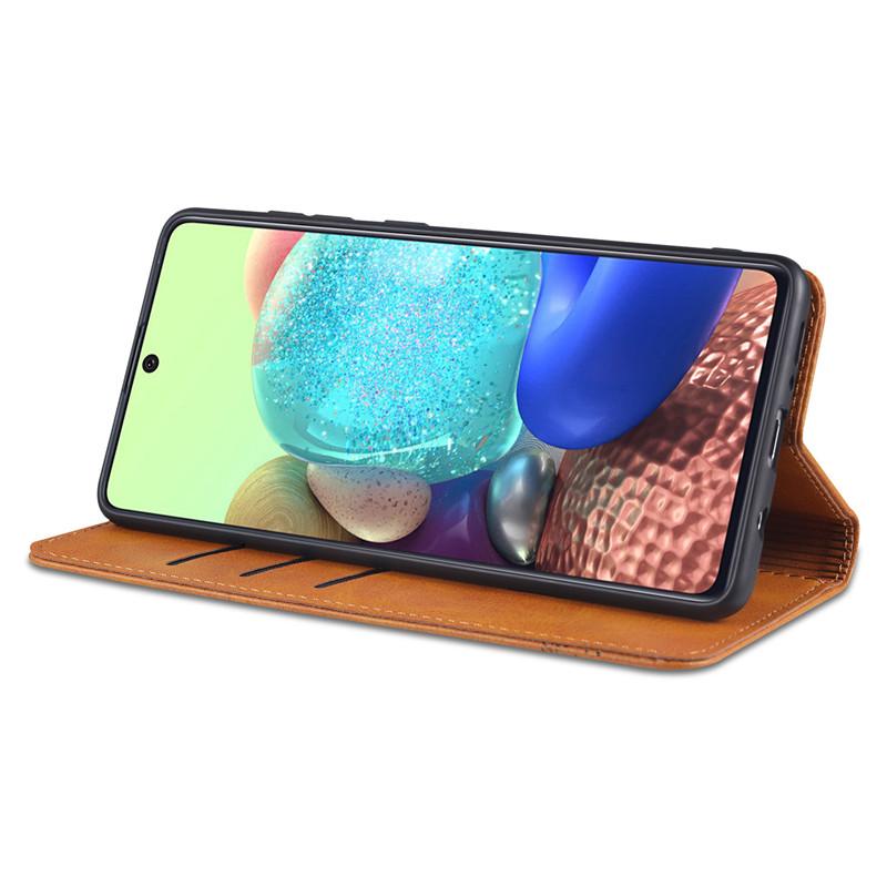 Bao Da Phong Cách Retro Có Ngăn Đựng Thẻ Cho Iphone Xs 11 12 Pro Max