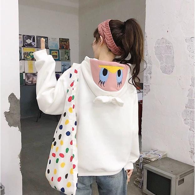 ÁO HOODIE NAM NỮ DAISY DUCK CÁ TÍNH, ĐÁNG YÊU