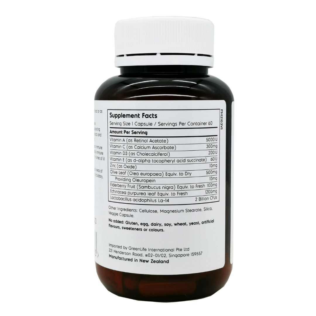 Viên Uống Bổ Sung Vitamin A, D, E Tăng Cường Miễn Dịch Greenlife - 60 Viên
