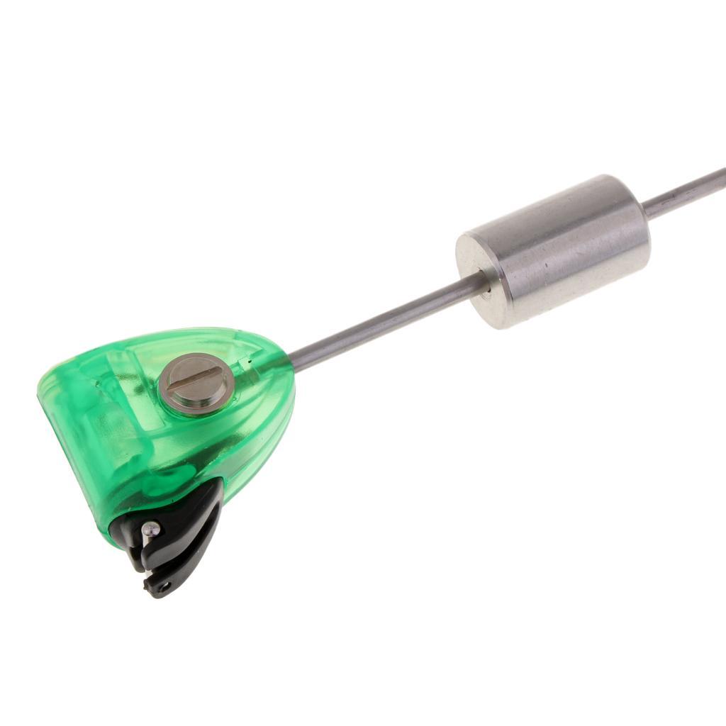 Fishing Bite Alarm Hanger LED Illuminated Bite Indicator for Day / Night Fishing