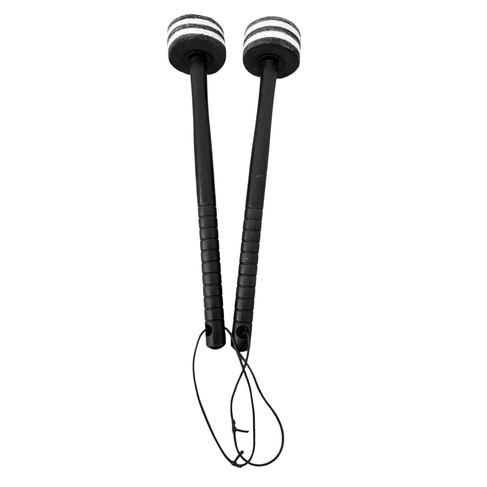 2 Pieces Drum Mallets Bass Percussion Mallets for Players Drum trumpet
