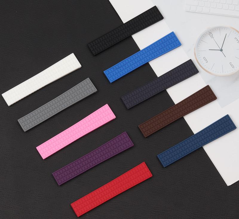 Chất Lượng 18Mm 19Mm Dây Cao Su Dây Đeo Đồng Hồ Silicone Cho Patek Dây Đeo Cho Philippe Dây Nữ Aquanaut 5067A 491PTK