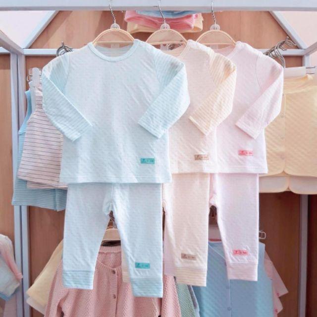 Bộ cotton dài tay Lullaby chất mềm cực đẹp cho bé trai bé gái