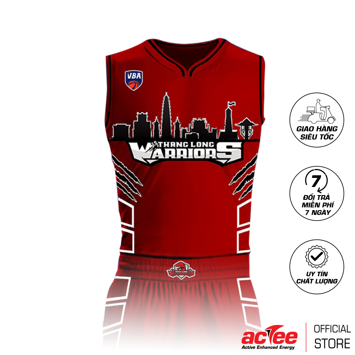 Đồ bóng rổ Thang Long Warriors VBA 2020