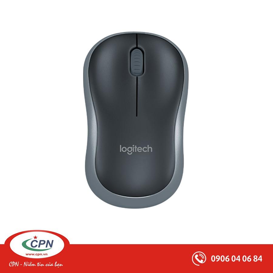 Chuột vi tính quang không dây Logitech M185, AA- Hàng chính hãng