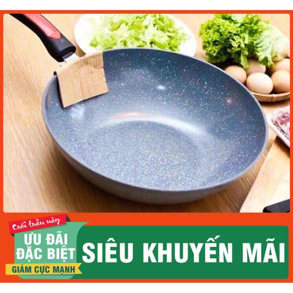 Chảo đá chống dính 32cm, Chảo đá sâu lòng cao cấp