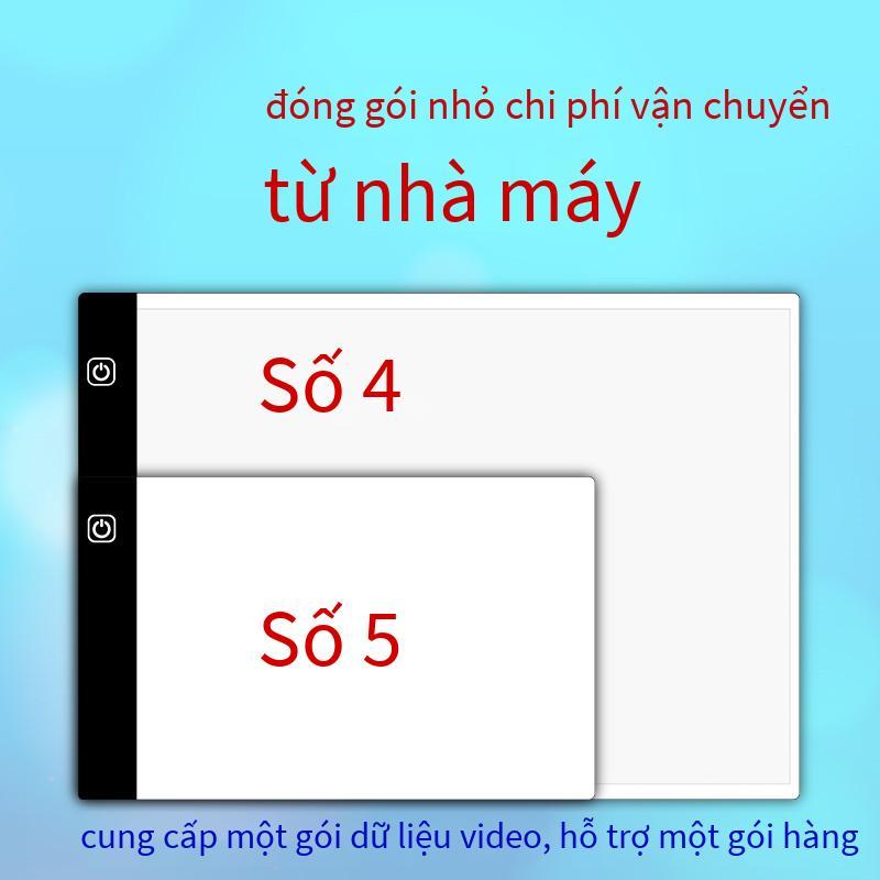 Phong cách mới nhất A4 sao chép bảng LED hoạt hình sao chép bảng A5 vẽ bảng vẽ dạ quang viết thông qua lô hàng