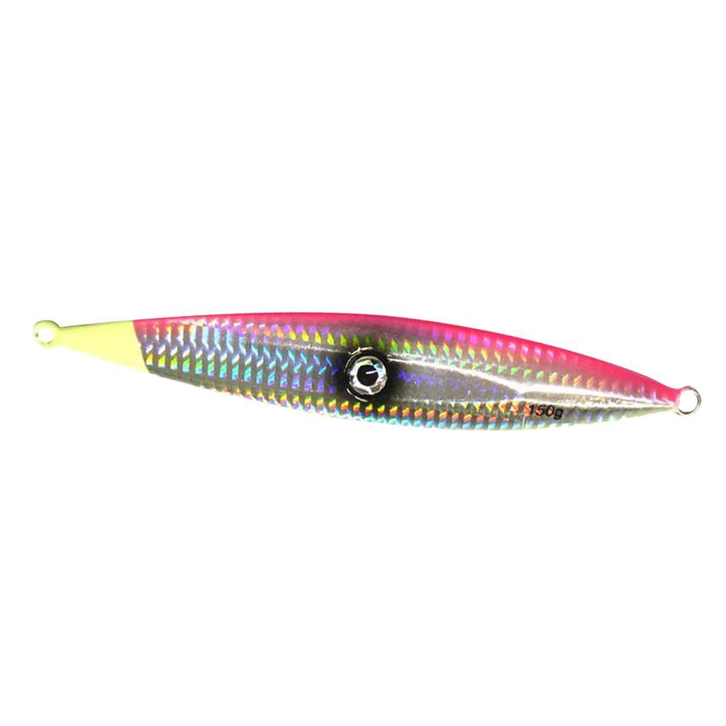 2pcs 150g Heavy Fishing Lures Metal Baits Casting Lures Deep Spoon Bass Jigs