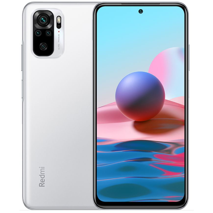 Điện thoại Xiaomi Redmi Note 10 (6GB/128GB)- Hàng chính hãng- Màu Trắng