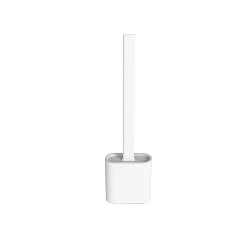 Cọ toilet silicon có ống cắm, sạch sẽ dễ vệ sinh