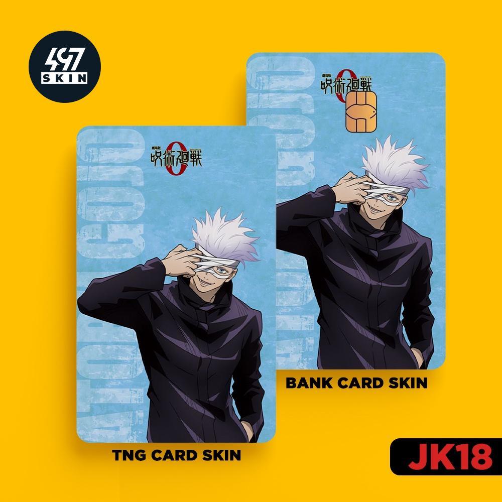 Skin Card Jujutsu Kaisen - Miếng Dán ATM, Thẻ Xe, Thẻ Từ, Thẻ Chung Cư - Chất Liệu Chống Xước - Chống Nước