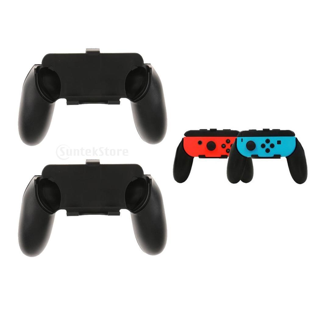 2 Pieces Handheld Controller Grip Gaming Holder For  Switch