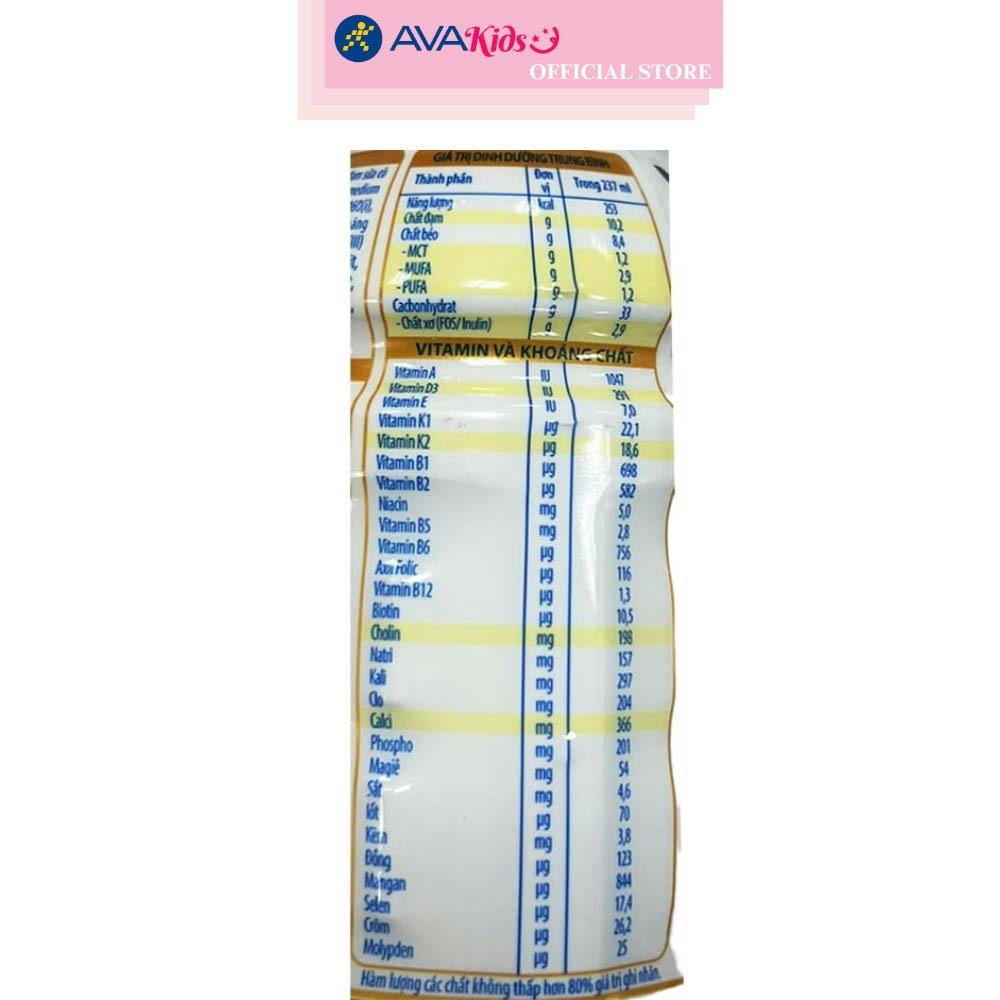 Thùng 24 chai sữa bột người lớn pha sẵn Nutifood Varna Complete hương nhạt thanh 237 ml