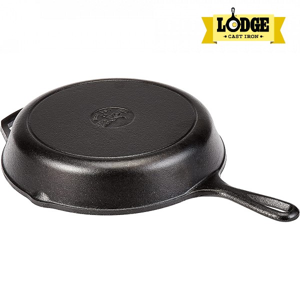 [Chính hãng LOGDE - MỸ] Chảo gang đúc chính hãng Lodge cỡ đại 33.6cm - L12SK3. Dùng nướng, chiên, xào, áp chảo thực phẩm