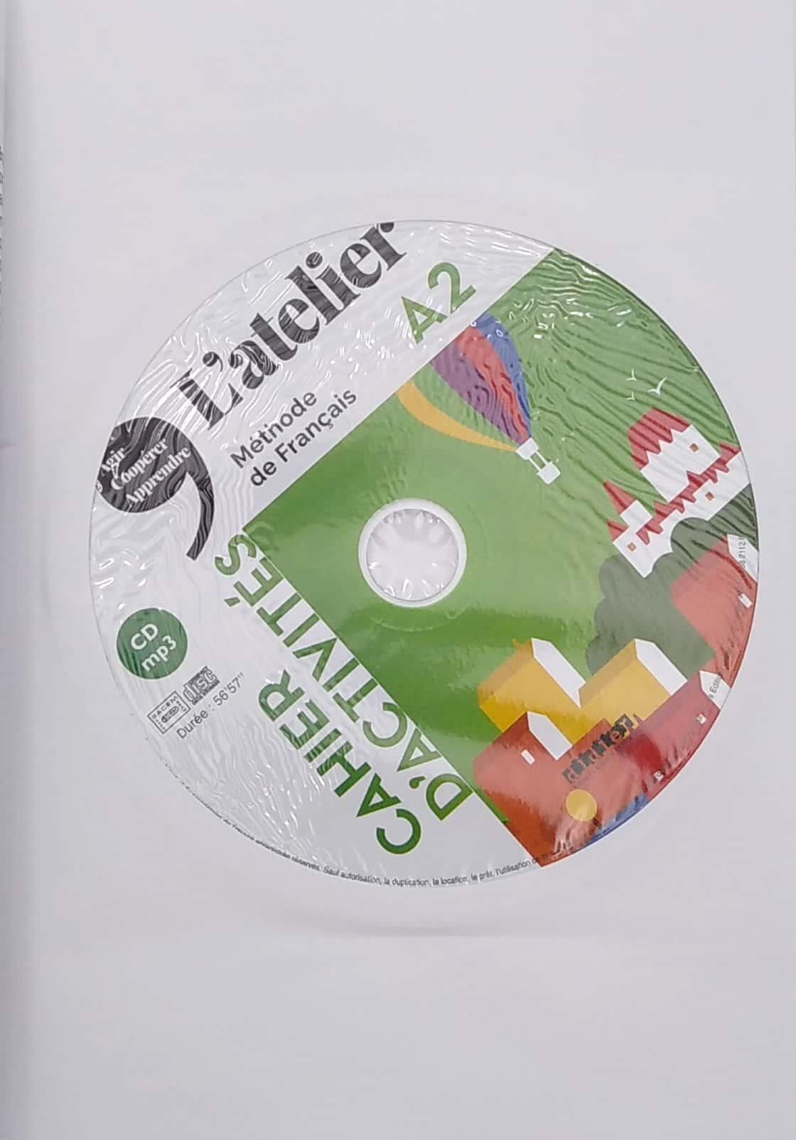 L'atelier niv .A2 (éd.2019) - Cahier + CD