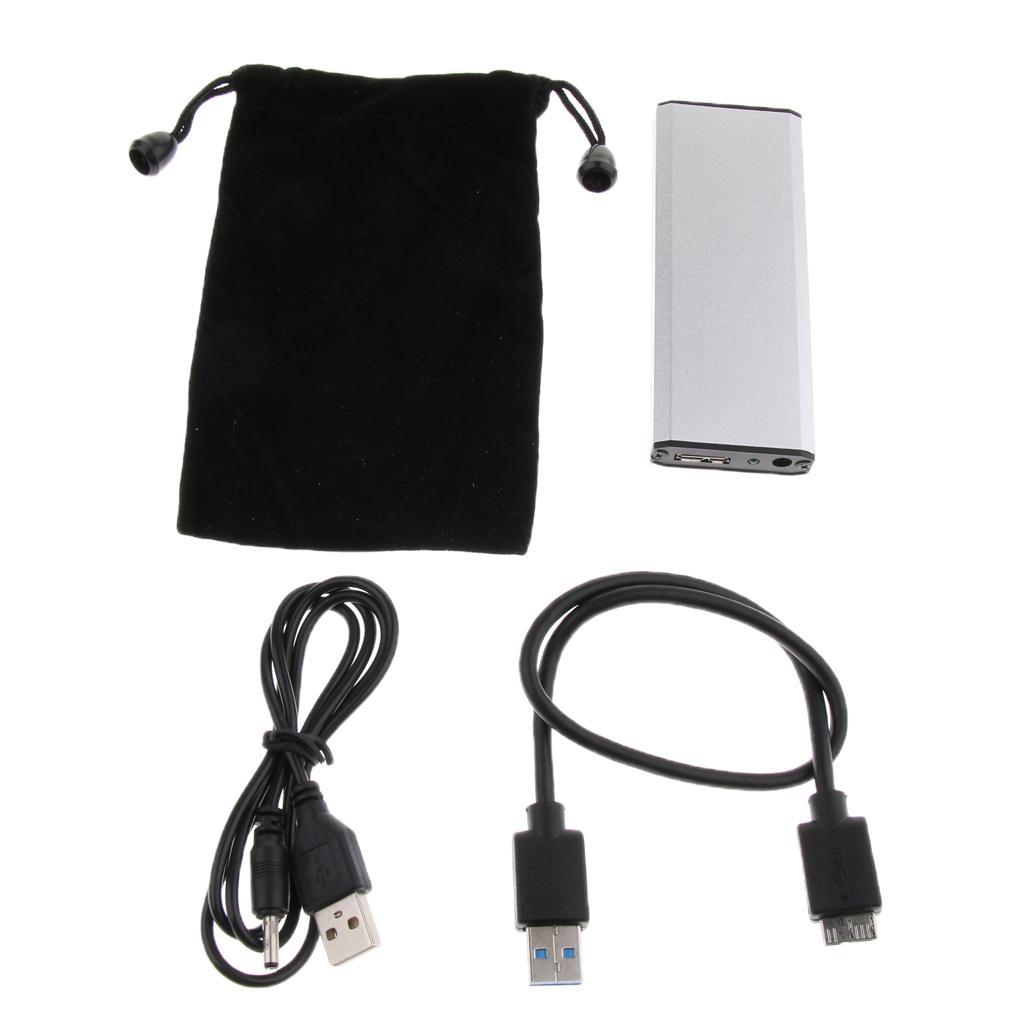 For  Pro 2012 SSD Portable Case USB to 17+7  HDD Enclosure