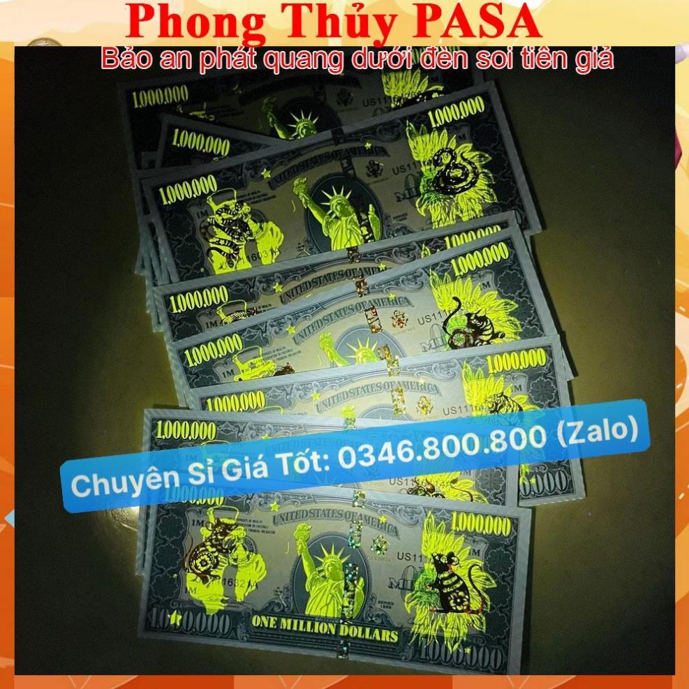 Combo 10 Tờ Triệu Đô Con Mèo Siêu Cấp Mỹ Có Bảo An Chống Giả, 1 Triệu Usd Kỉ Niệm Lưu Niệm