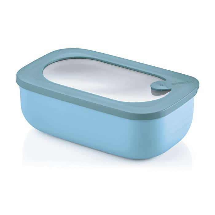 Hộp Đựng Thực Phẩm Kiểu Dáng Hình Chữ Nhật, Kín Khí Guzzini Kitchen Active Design Rectangular Airtight Container - Tương Thích Với Tủ Lạnh, Tủ Đông & Lò Vi Sóng - Thích Hợp Đựng Thực Phẩm Và Đồ Ăn Trưa