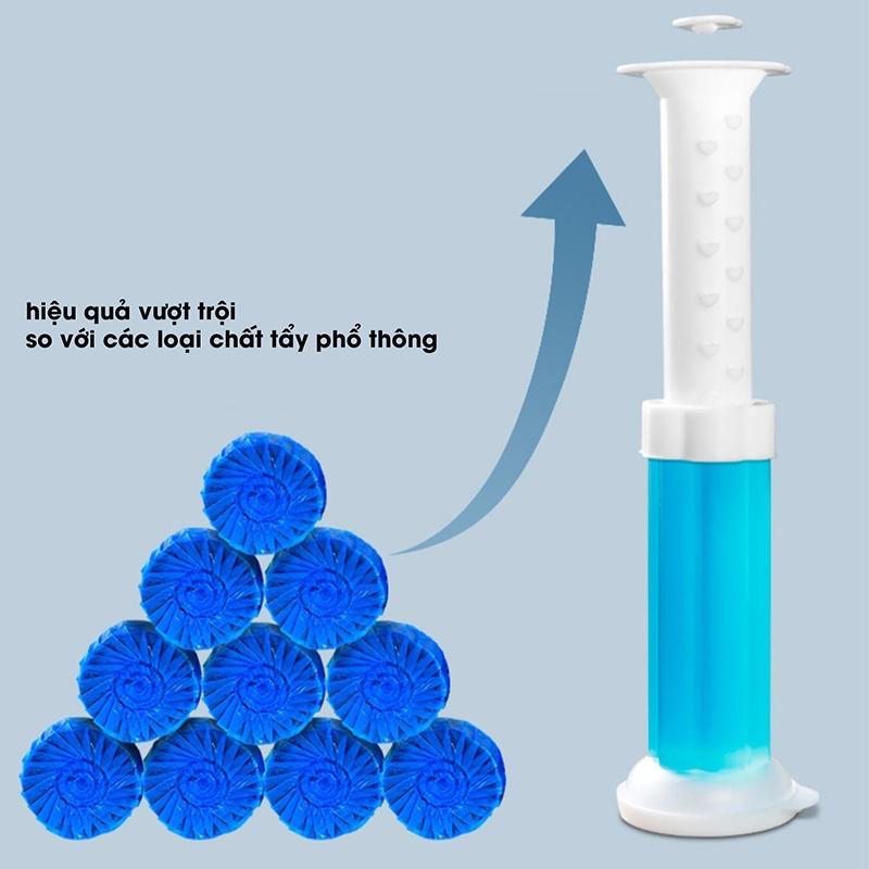 Gel thơm khử mùi diệt khuẩn khử trùng bồn cầu toilet nhà vệ sinh hình bông hoa (GH06)