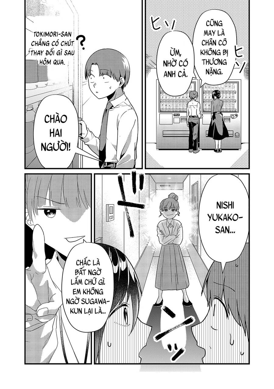 Tokimori-San Chẳng Chút Phòng Bị!! Chapter 7: Mối quan hệ với Tokimori-san - Trang 11