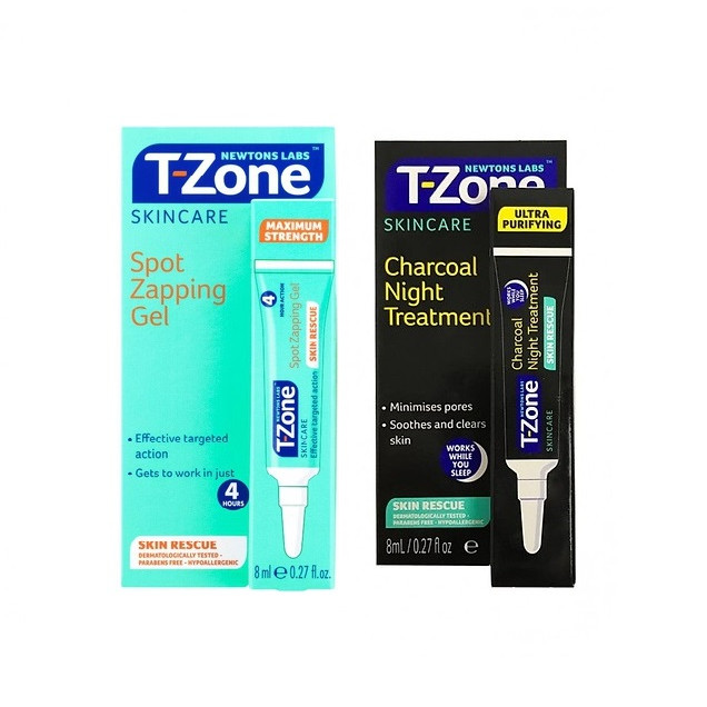 Combo gel ngăn ngừa mụn ngày và đêm T-Zone