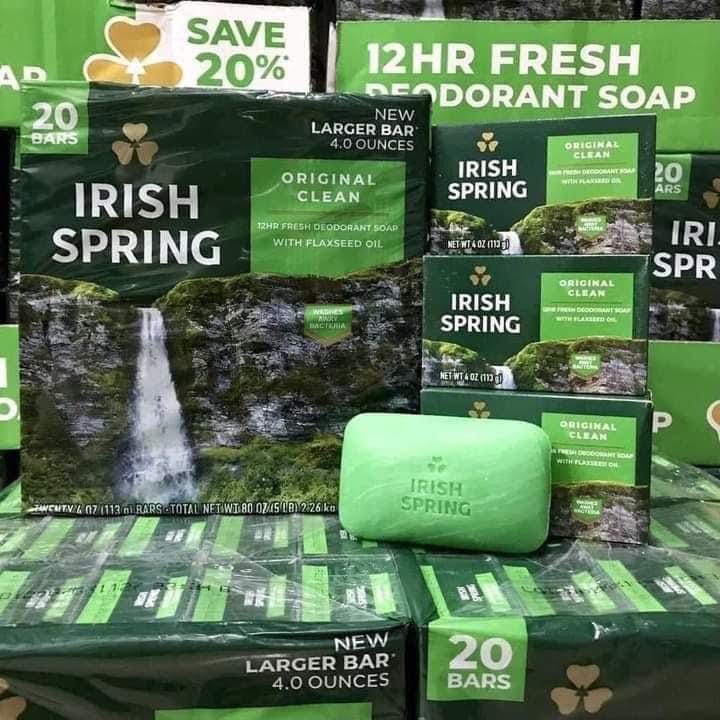 Combo 03 Xà bông cục Irish Spring 113g/cục