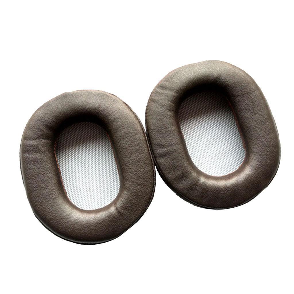 Ear Pads Cushions Replacement Parts for MDR-1R MDR-1RNC MDR-1RMK2 Brown