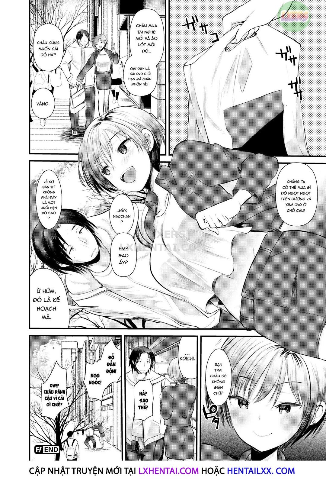 thực hành với cháu gái chapter 1 18