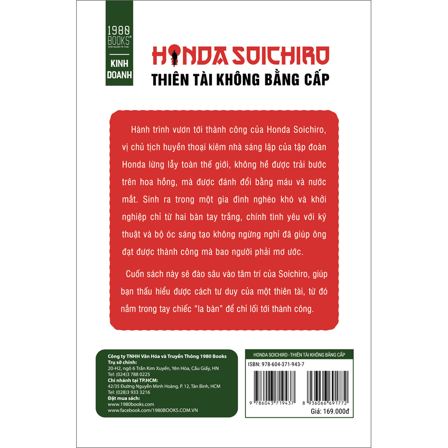 Honda Soichiro - Thiên Tài Không Bằng Cấp