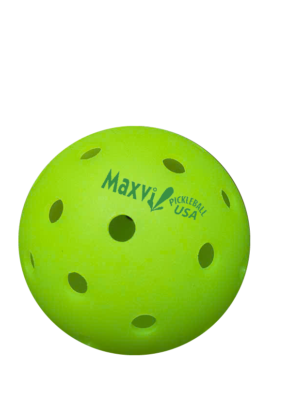 MAXVI: Bóng USA Pickleball 40 lỗ  |  Bóng Pickleball thi đấu 606T  |   Bóng Pickleball đường kính 74mm  |   Bóng Pickleball chất liệu PE  |  Banh Pickleball