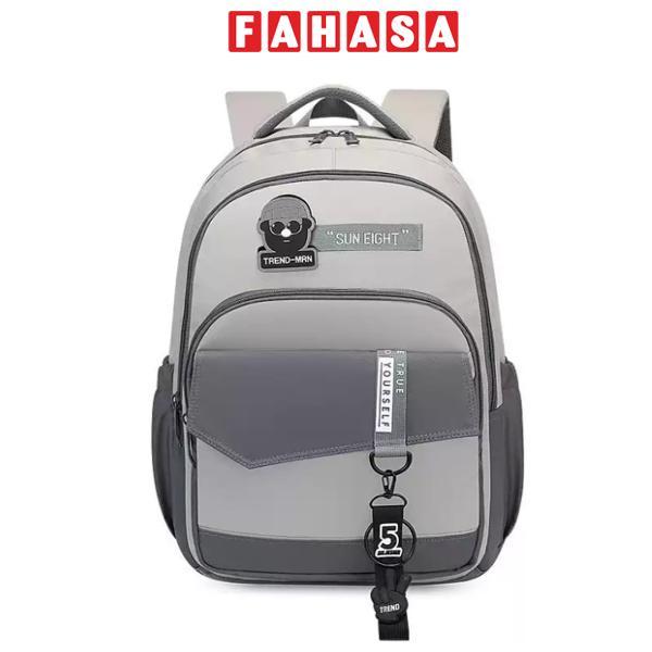 Ba Lô Thời Trang - Sun Eight 8619 - Màu Xám Nhạt