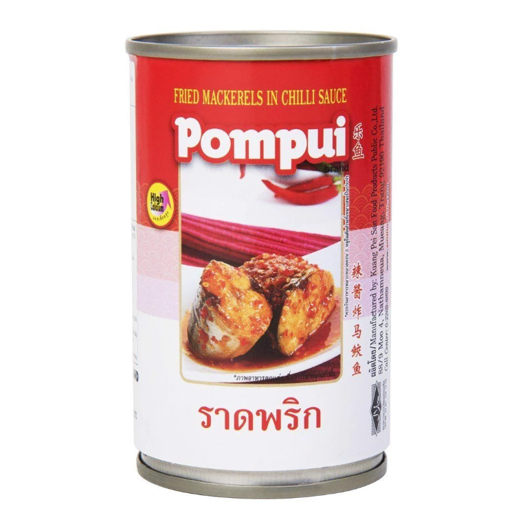 Cá Chiên Sốt Tương Ớt Pompui 155g