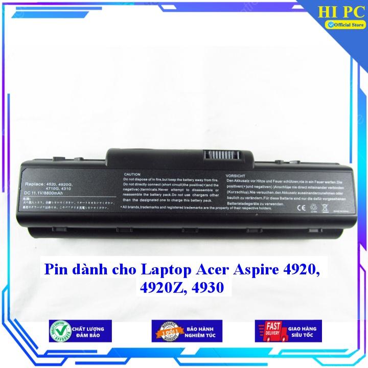 Pin dành cho Laptop Acer Aspire 4920 4920Z 4930 - Hàng Nhập Khẩu
