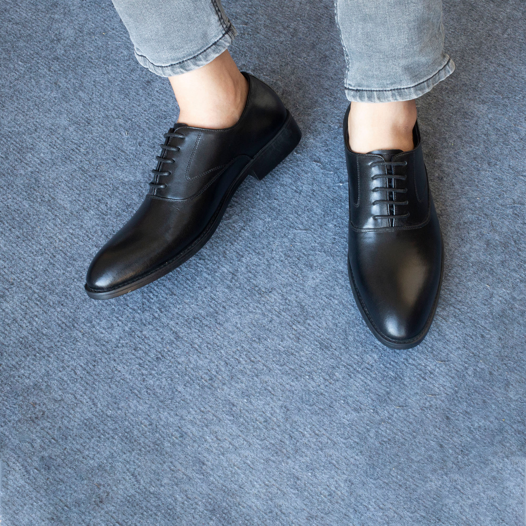 Hình ảnh Giày da nam, giày oxford công sở Bụi Leather G104 - Da bò Nappa cao cấp - Bảo hành 12 tháng