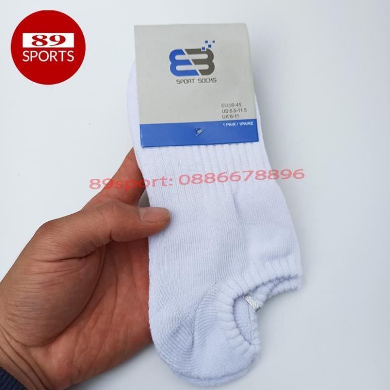 Tất thể thao 8sport Hot nhất năm. Chất Cotton 100%, Siêu MỀM MẠI, THOẢI MÁI, rãnh nhăn chống trơn, phù hợp chơi thể thao